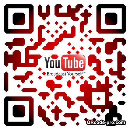 QR code with logo BOt0