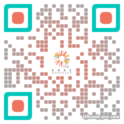 QR code with logo BYK0
