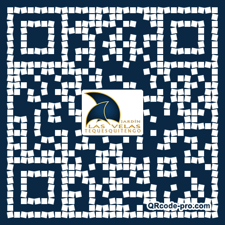 QR code with logo BfH0