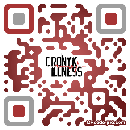 QR code with logo BnT0