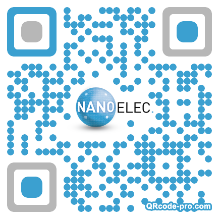 QR code with logo CD60