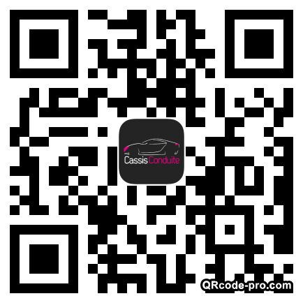 QR code with logo CE50