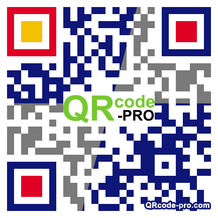 QR code with logo CHm0