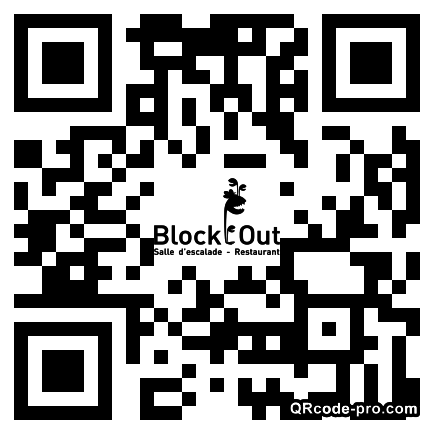 QR code with logo CIE0