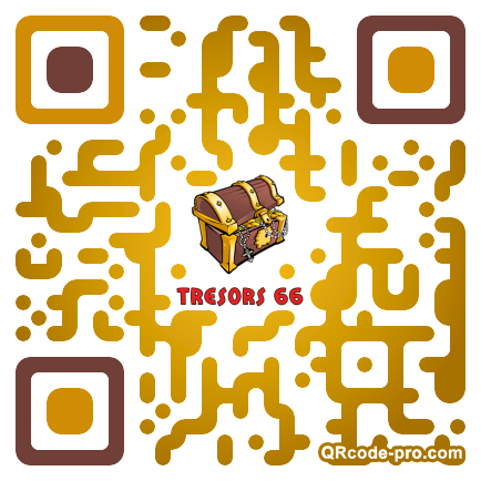 QR code with logo CUe0