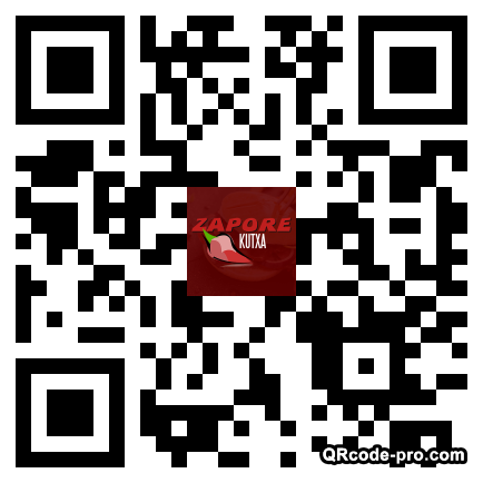 QR code with logo Ccf0