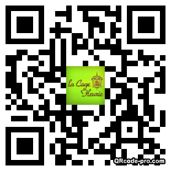 QR code with logo Cr30