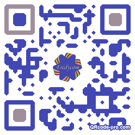 QR code with logo D3f0
