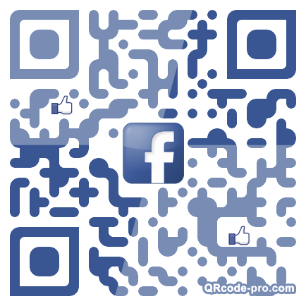 QR code with logo DHt0