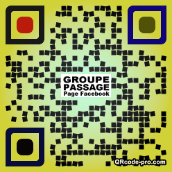 QR code with logo DIi0