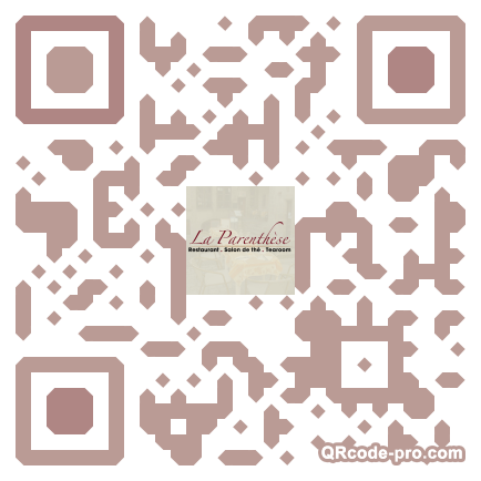 QR code with logo DLb0