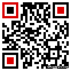 QR code with logo DfK0