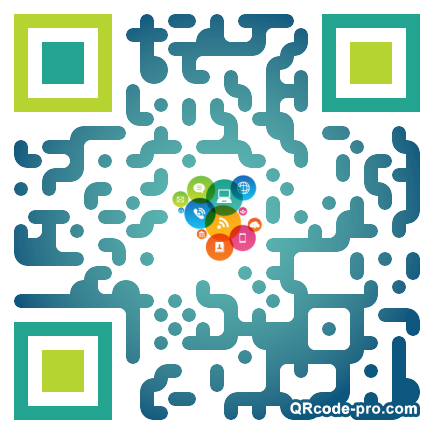 QR code with logo DhG0