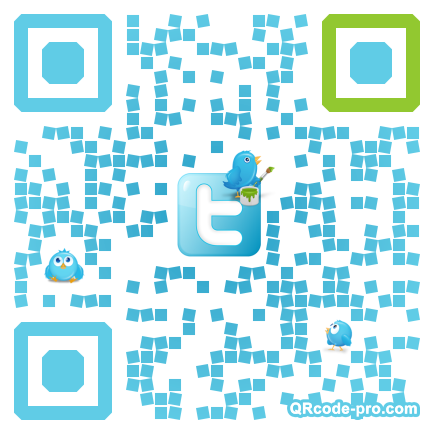 QR code with logo DnO0