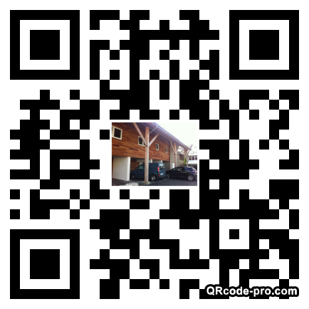 QR code with logo Dsk0