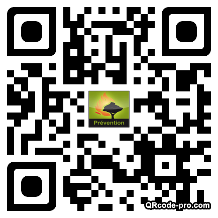 QR code with logo DuO0