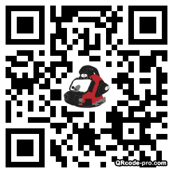 QR code with logo Dxy0