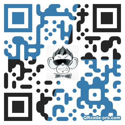 QR code with logo EOG0