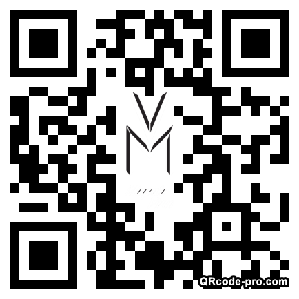 QR code with logo EXV0