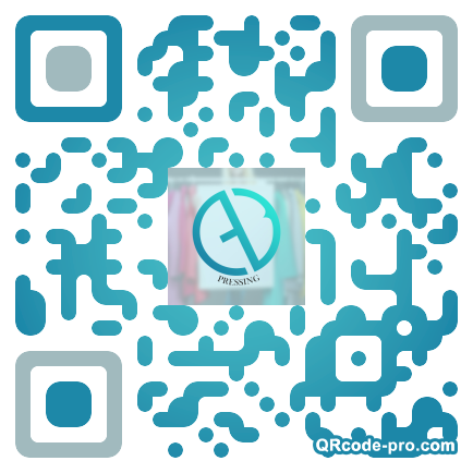 QR code with logo F7S0