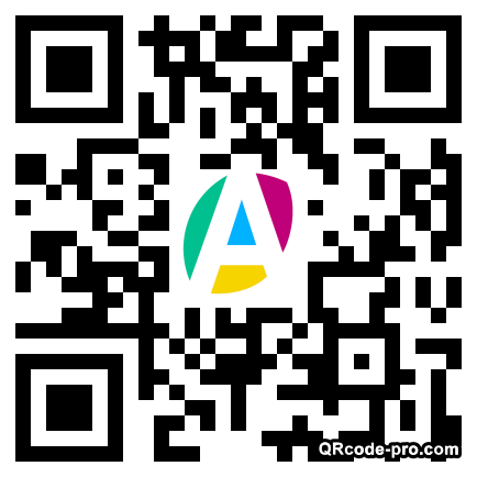 QR code with logo F920