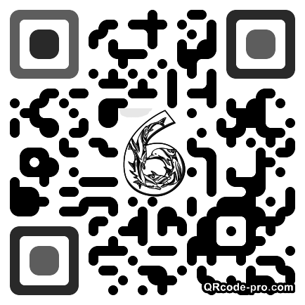 QR code with logo FAE0
