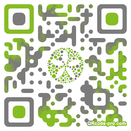 QR code with logo FKj0
