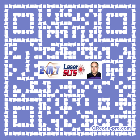 QR code with logo FRE0
