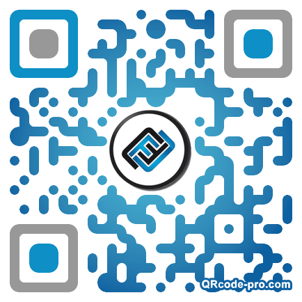 QR code with logo FRl0