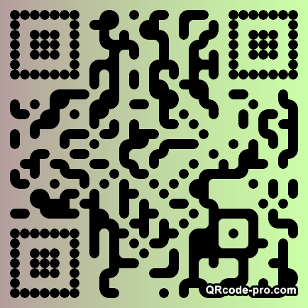 QR code with logo FTE0