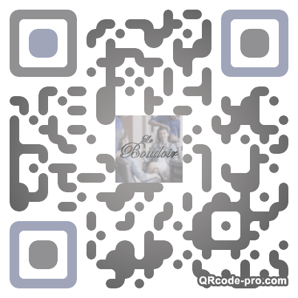 QR code with logo FY00
