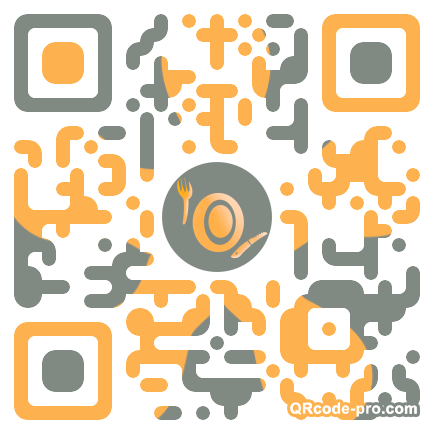 QR code with logo Fh70