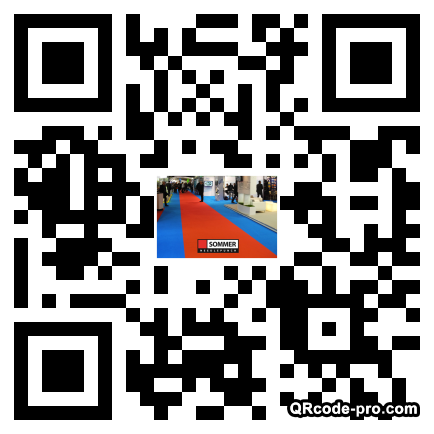 QR code with logo Fhb0