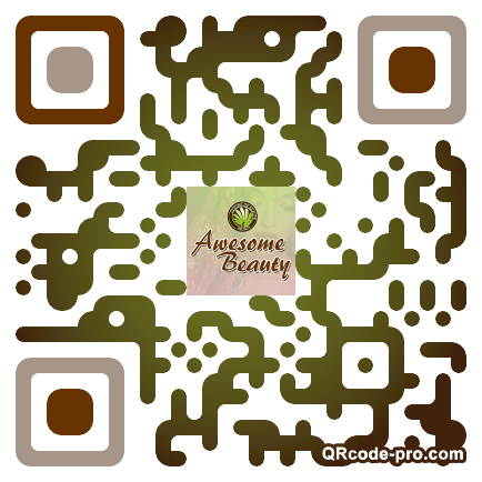 QR code with logo Frs0