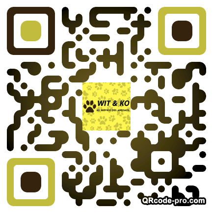 QR code with logo Frt0