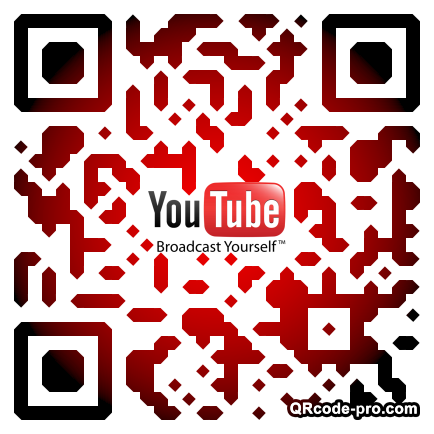 QR code with logo FzH0