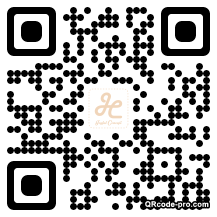 QR code with logo G1F0