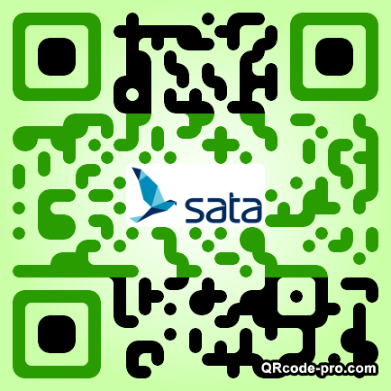 QR code with logo G6t0
