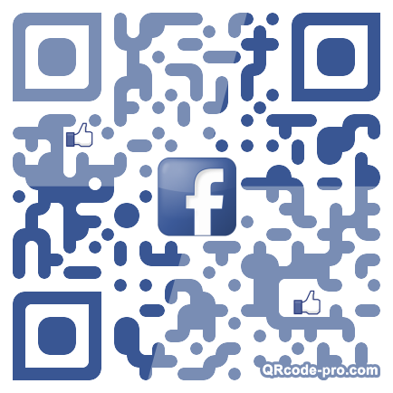 QR code with logo GHF0