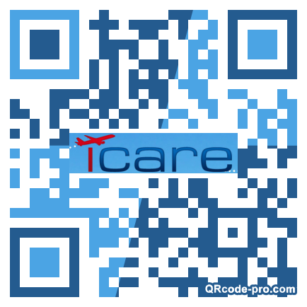 QR code with logo GJt0
