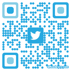 QR code with logo GN80