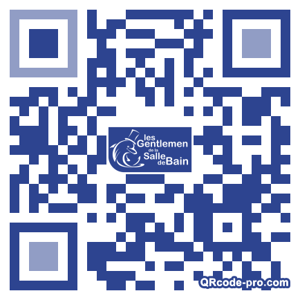 QR code with logo Gle0