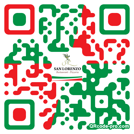 QR code with logo Gn80