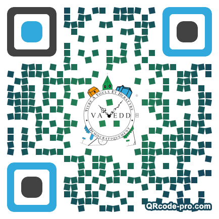 QR code with logo Gtm0