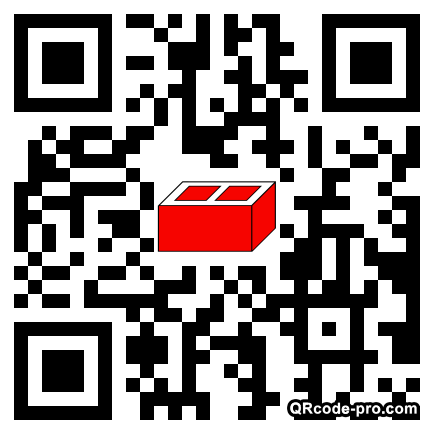 QR code with logo H4s0