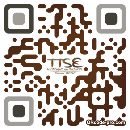 QR code with logo H6L0