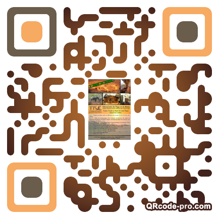 QR code with logo H6P0