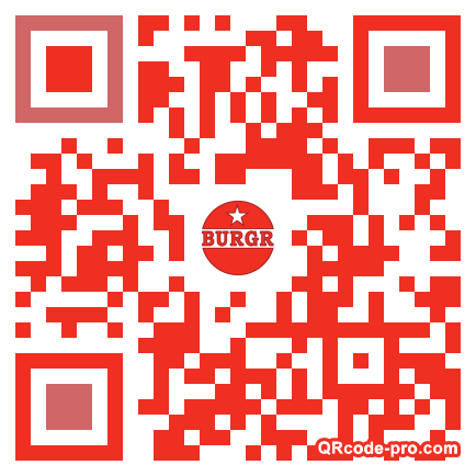 QR code with logo H9S0