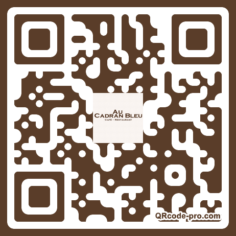 QR code with logo HDR0