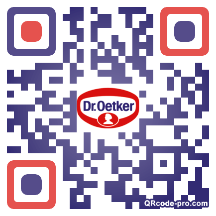 QR code with logo HFG0